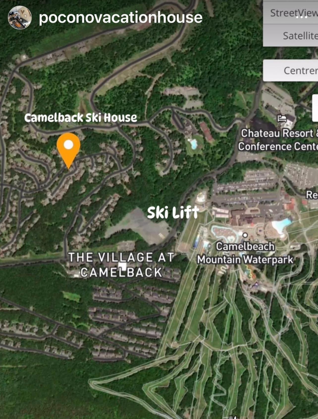 Camelback Private Home Located Behind Waterpark & Ski Lift Tannersville Bagian luar foto